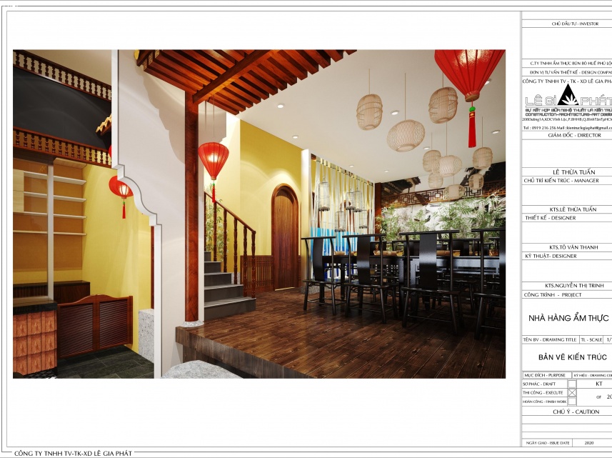 NHÀ HÀNG ẨM THỰC HUẾ - ANH LÊ THÀNH ĐÌNH PHÚ