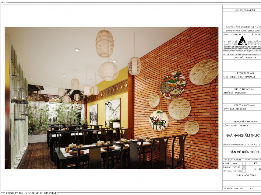 NHÀ HÀNG ẨM THỰC HUẾ - ANH LÊ THÀNH ĐÌNH PHÚ