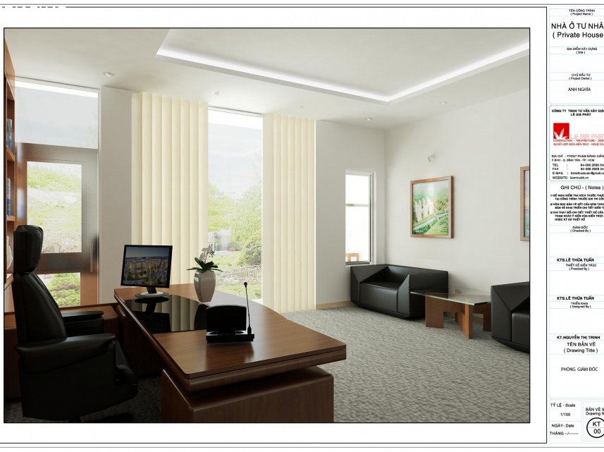 VĂN PHÒNG CÔNG TY CHÍ THÀNH