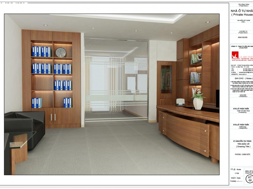 VĂN PHÒNG CÔNG TY CHÍ THÀNH