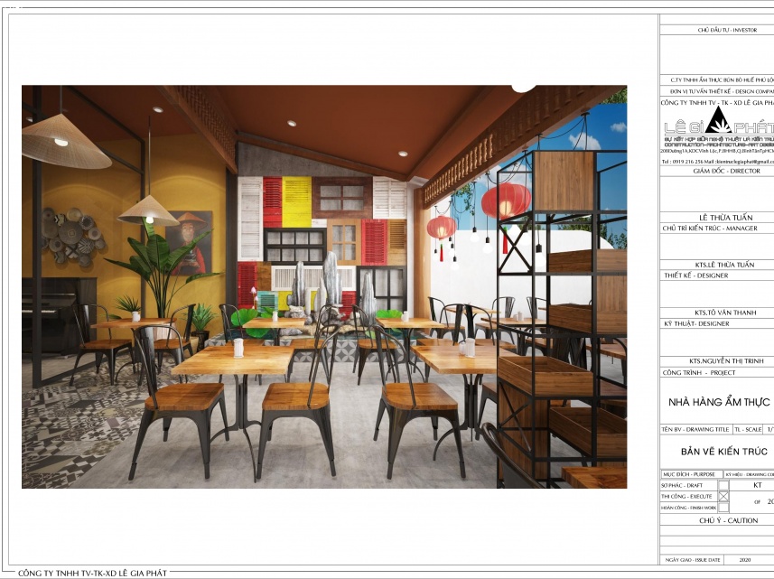 NHÀ HÀNG ẨM THỰC HUẾ - ANH LÊ THÀNH ĐÌNH PHÚ