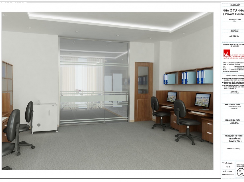 VĂN PHÒNG CÔNG TY CHÍ THÀNH