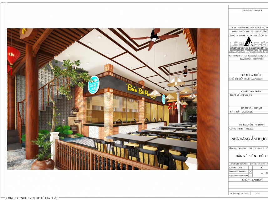 NHÀ HÀNG ẨM THỰC HUẾ - ANH LÊ THÀNH ĐÌNH PHÚ