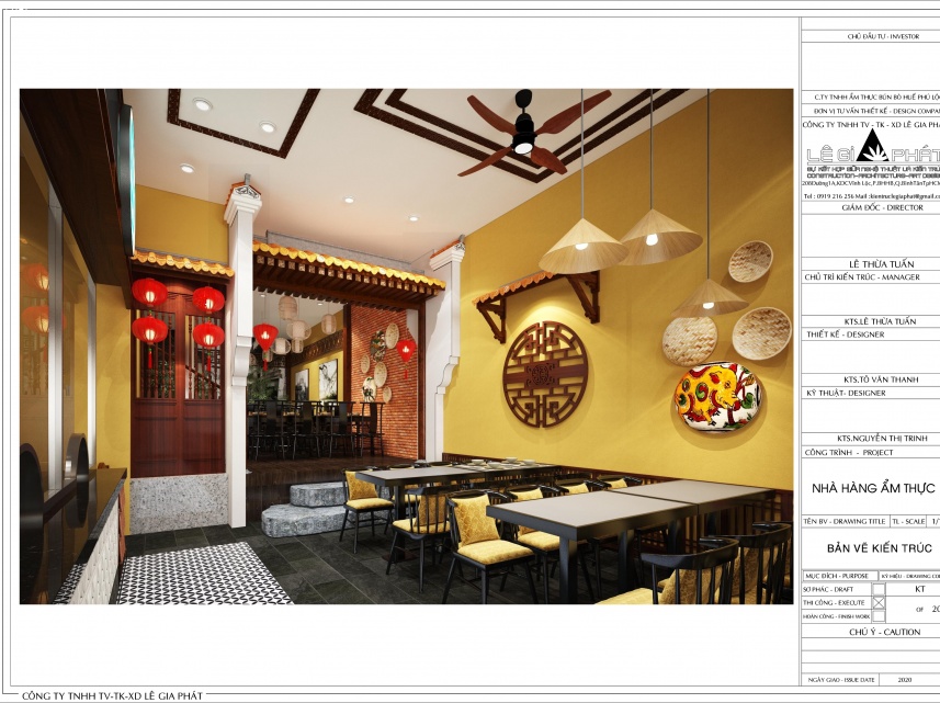 NHÀ HÀNG ẨM THỰC HUẾ - ANH LÊ THÀNH ĐÌNH PHÚ