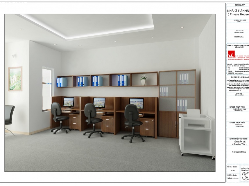 VĂN PHÒNG CÔNG TY CHÍ THÀNH