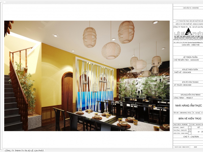 NHÀ HÀNG ẨM THỰC HUẾ - ANH LÊ THÀNH ĐÌNH PHÚ