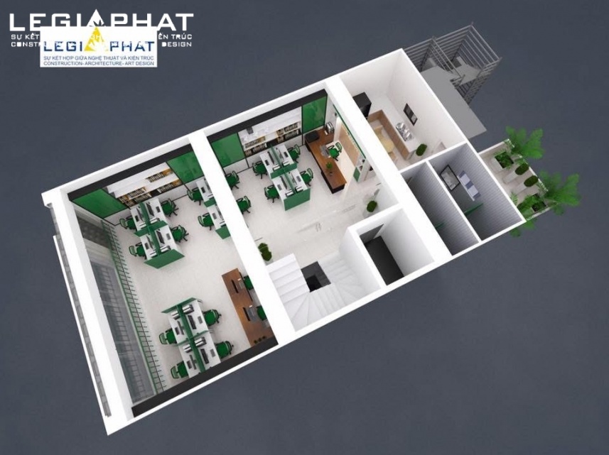 VĂN PHÒNG CÔNG TY GẠCH EBLOCK 