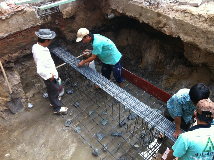 THI CÔNG NHÀ ANH LÊ THỪA CHIẾN