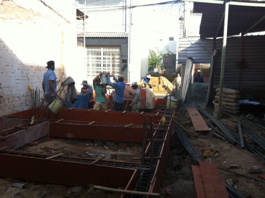 THI CÔNG NHÀ ANH LÊ THỪA CHIẾN