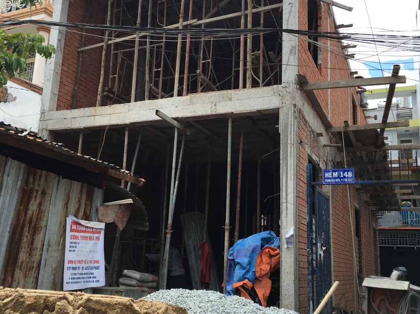 THI CÔNG NHÀ ANH VÕ ĐÌNH KHƯƠNG