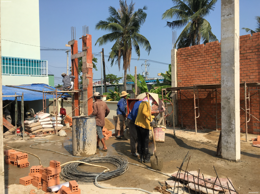 THI CÔNG NHÀ ANH NGUYỄN CHÂU VINH